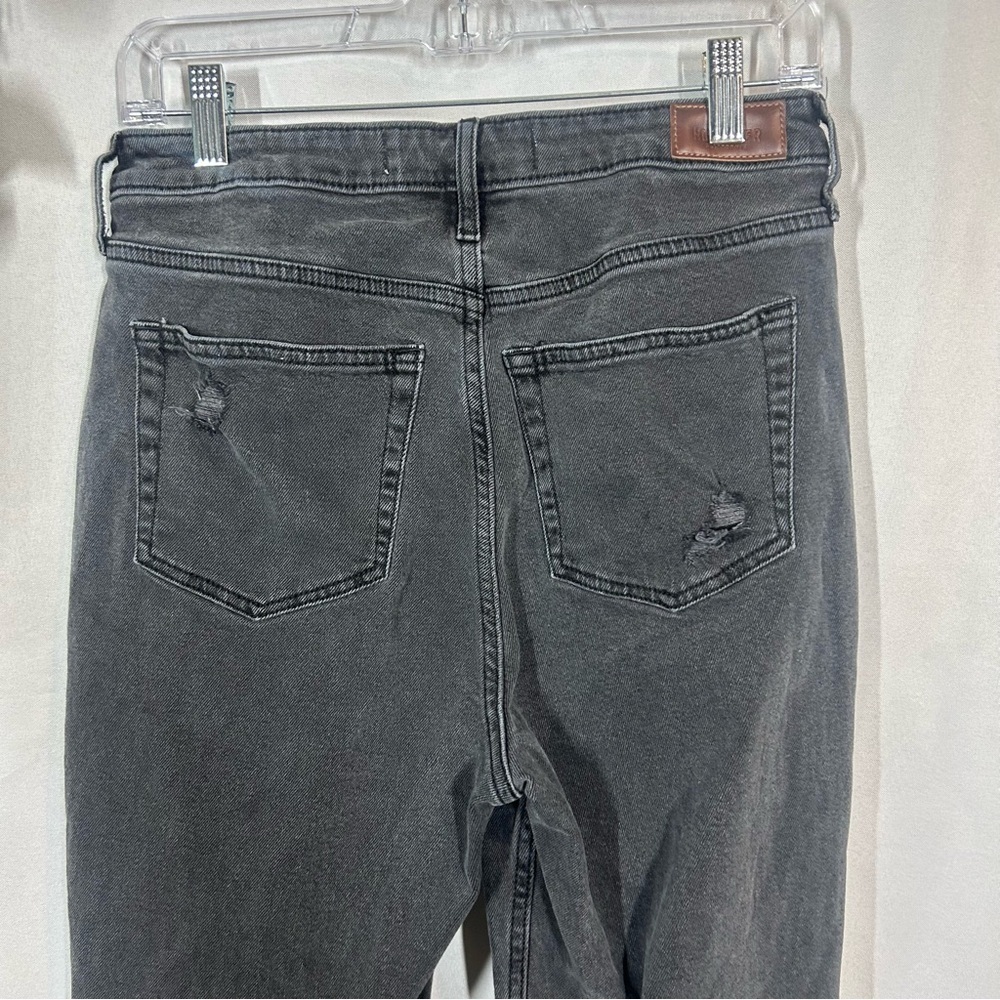 Hollister | Curvy Ultra High-Rise Vintage Straight Black Jeans Denim Size 9/29S - Picture 7 of 12